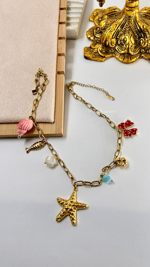 Charm Starfish Choker
