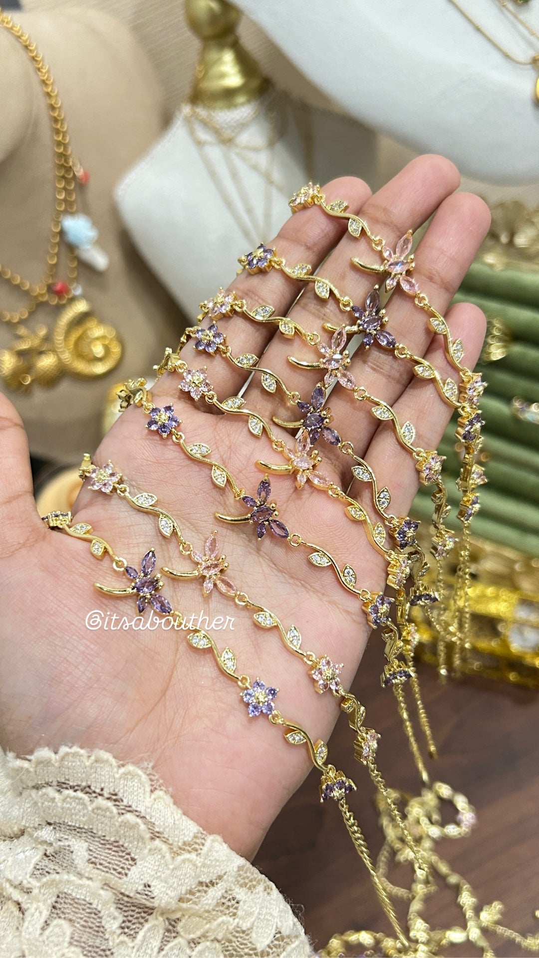 Dragonfly Crystal Bracelet