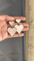 White Double Heart