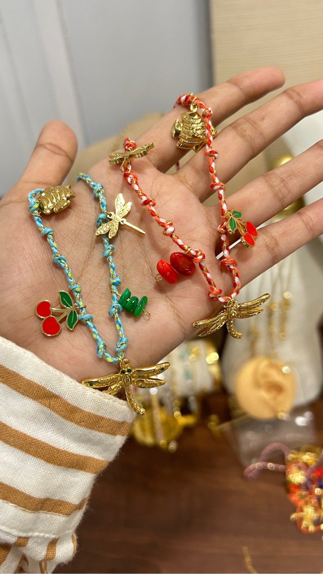 Dragonfly Charm Necklace 1