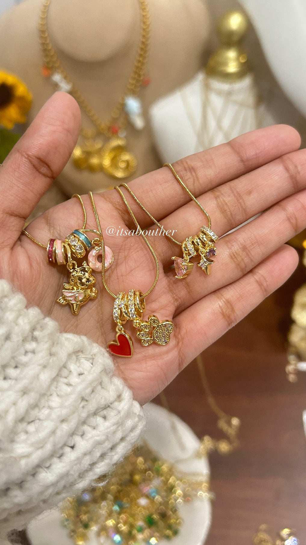 Multi Charm Pendants 4
