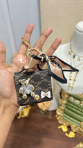 Teddy In A Mini Bag Keychain