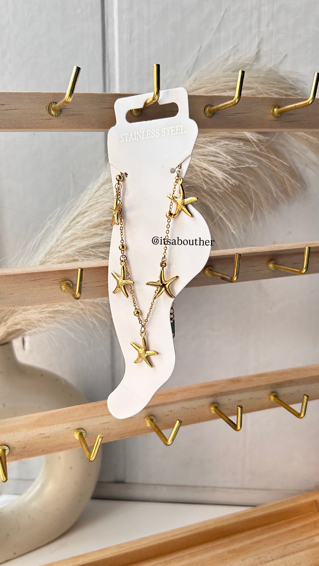 Starfish Anklet