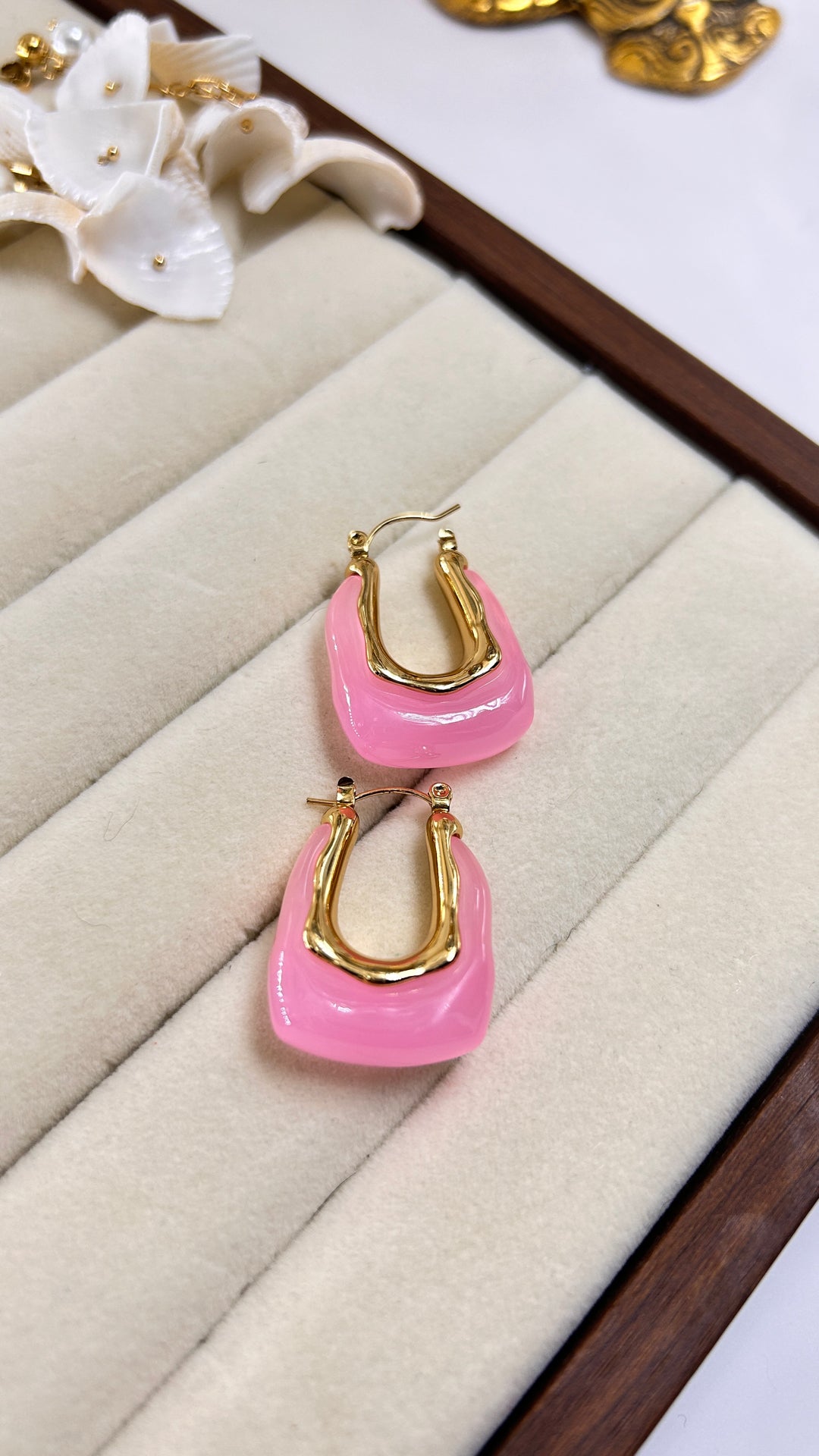 Sasha Pink Hoop
