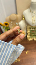 White Leafy Ring(Adjustable )
