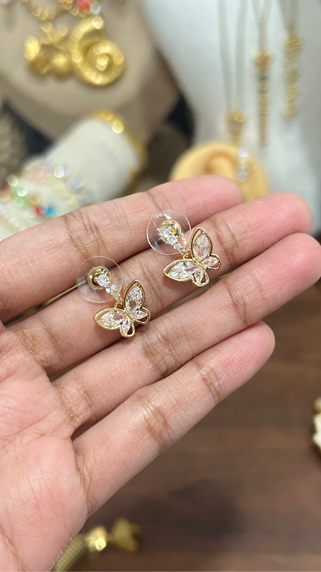 Mini Butterfly Stud