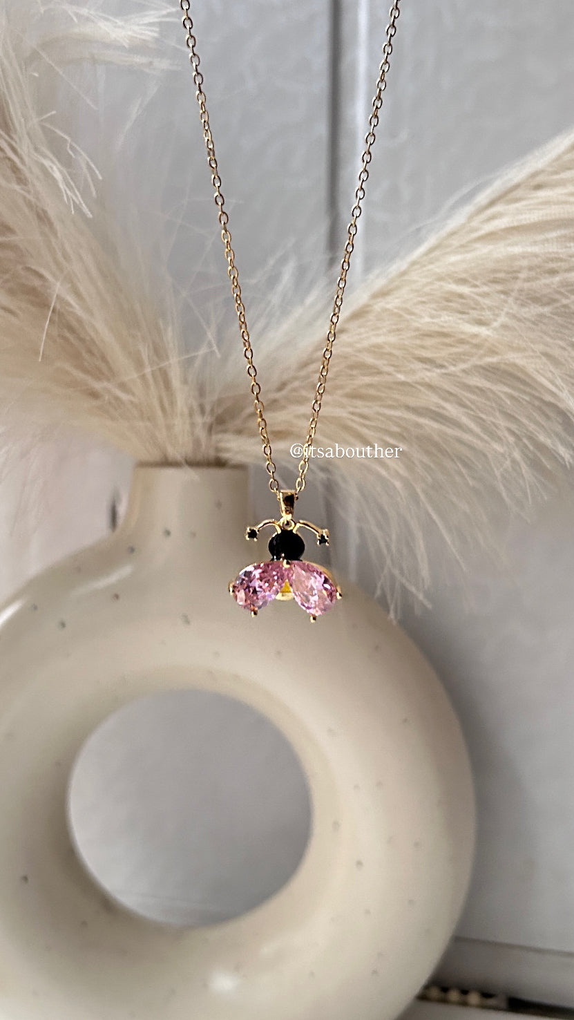 Bee With Pink Wings