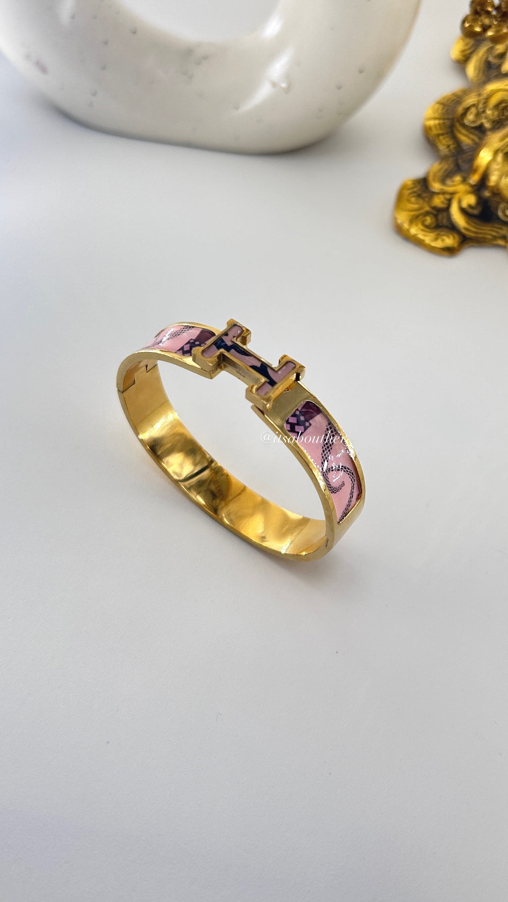 Pink Designer Kada