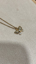 Mini Studded Butterfly Chain