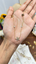 Crystal Floral Chain 1